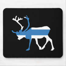Finland Reindeer Mousepad