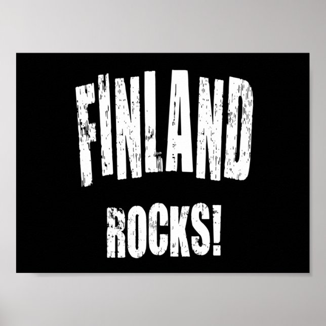 Finland Rocks! Poster (Front)