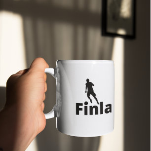 Finland soccer coffee mug