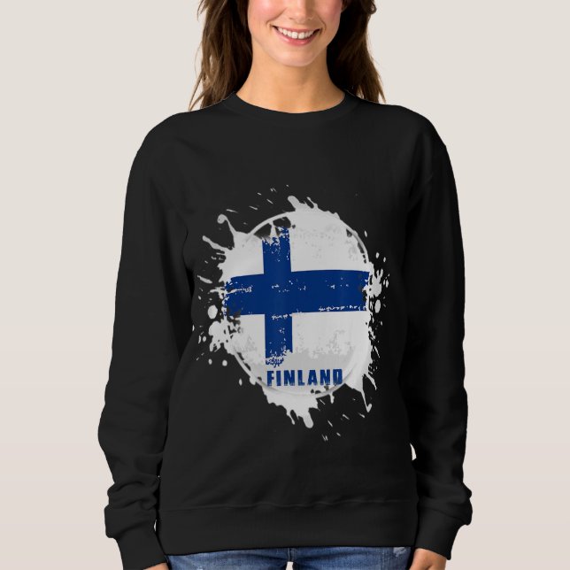 Finland Splash Sweatshirt (Front)