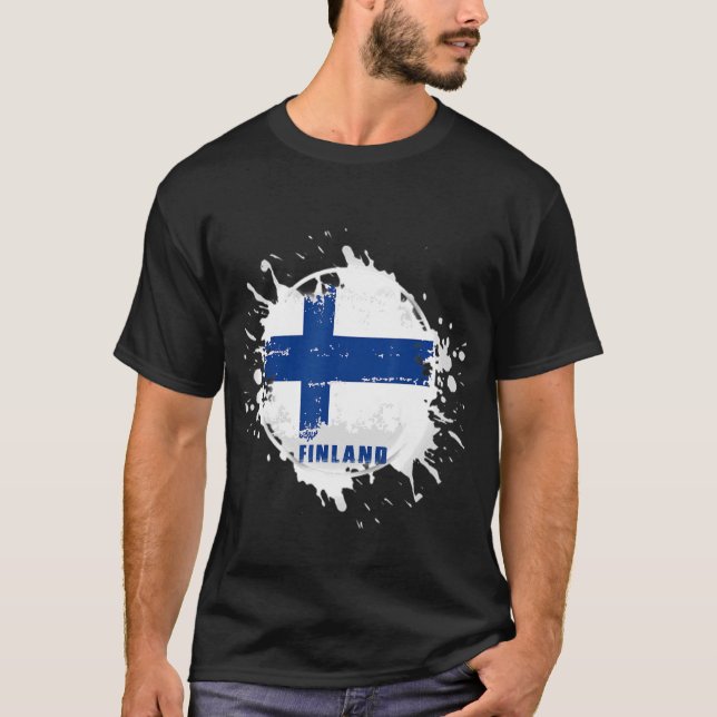 Finland Splash T-Shirt (Front)