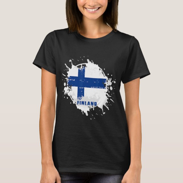 Finland Splash T-Shirt (Front)