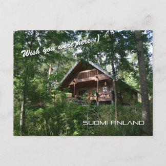 Finland Summer Cottage Postcard