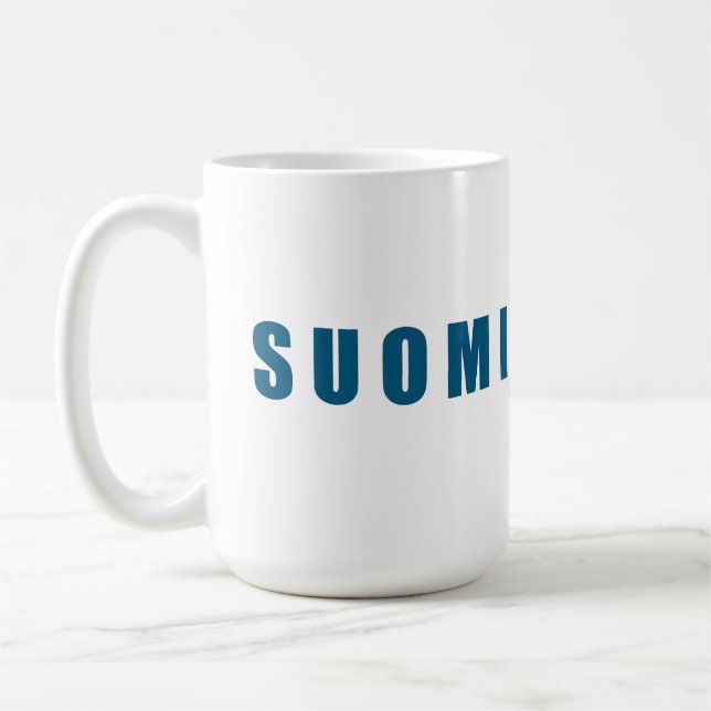 Finland Suomi Coffee Mug (Left)
