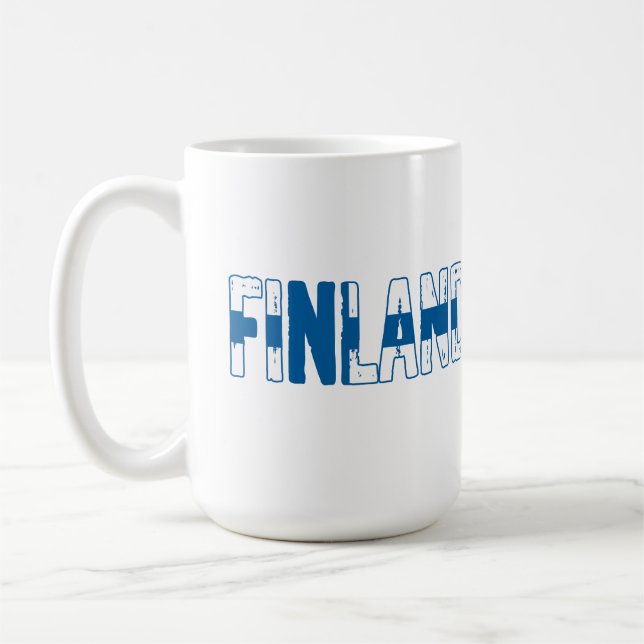 Finland Suomi Coffee Mug (Left)