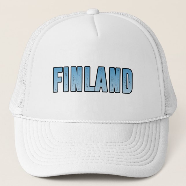 Finland Suomi Trucker Hat (Front)