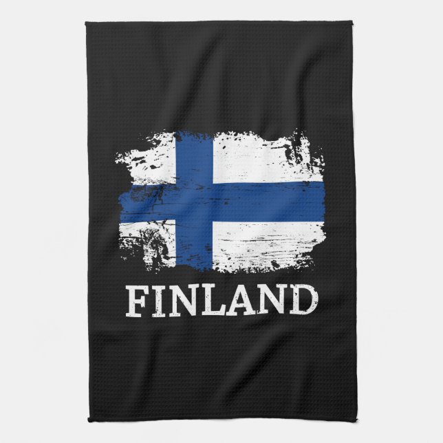 Finland Tea Towel (Vertical)