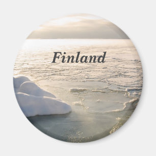 Finland Winter Magnet