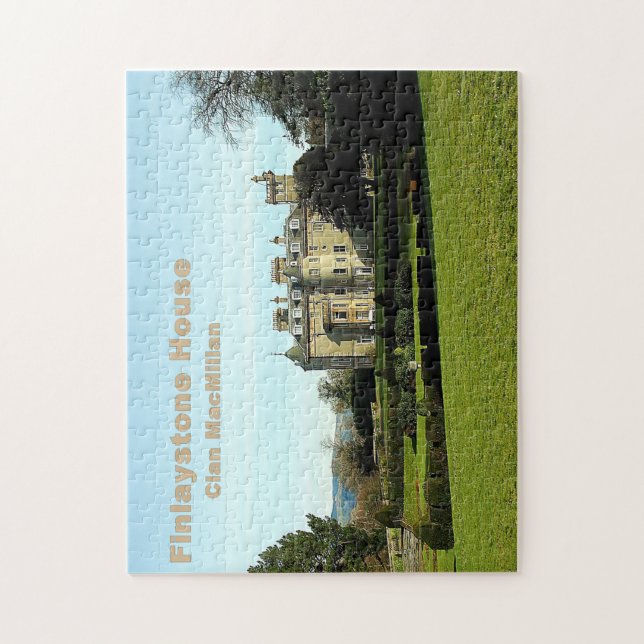 Finlaystone House – MacMillan Clan Jigsaw Puzzle (Vertical)