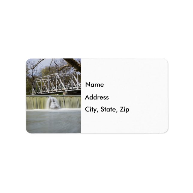 Finley Dam After The Rain Label (Front)