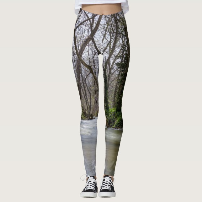 Finley Tranquillity In Spring Time Leggings (Front)