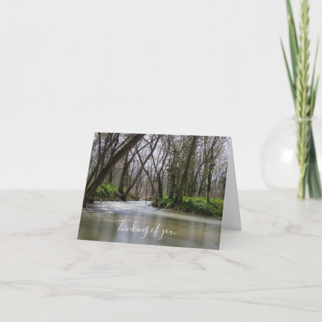 Finley Tranquillity In Spring Time Thinking Of You Card (Front)