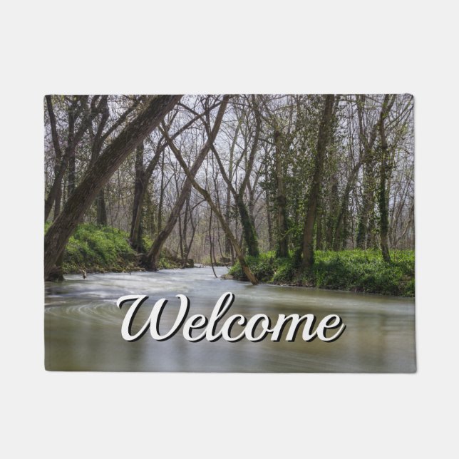Finley Tranquillity In Spring Time Welcome Doormat (Front)