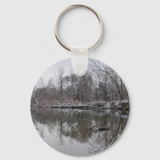 Finley Winter Reflections Key Ring (Front)
