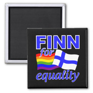 Finn 4 Equality magnet