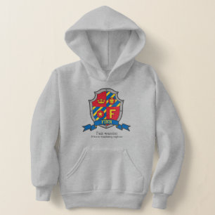 Finn boys F name meaning heraldry shield Hoodie