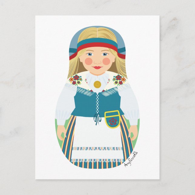 Finn Matryoshka Postcard (Front)