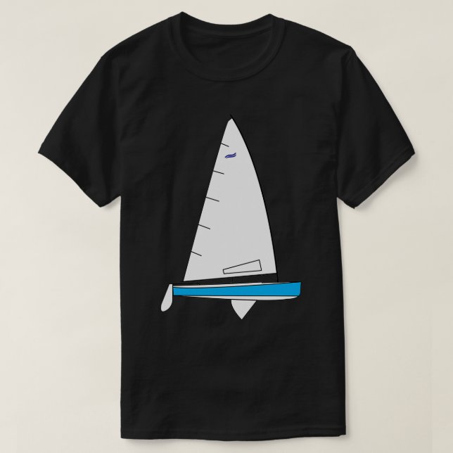 Finn Sailing Dinghy 2 T-Shirt (Design Front)