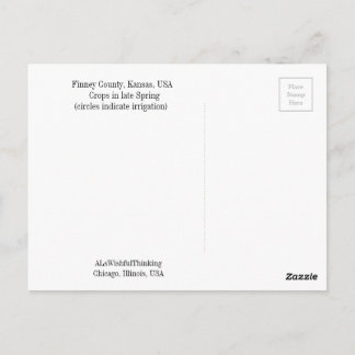 Finney County, Kansas, USA Postcard