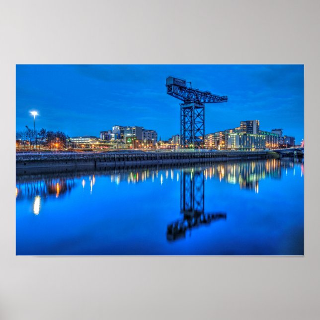 Finnieston Crane, Glasgow Poster (Front)