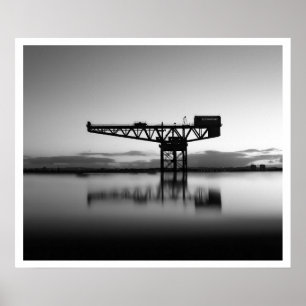 Finnieston crane Glasgow Poster