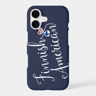 Finnish American Entwined Hearts Mobile Phone Case