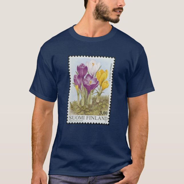 Finnish Crocus T-Shirt (Front)