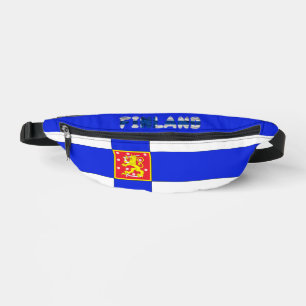Finnish flag bum bags