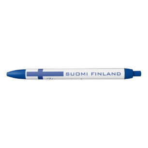 Finnish Flag custom pens