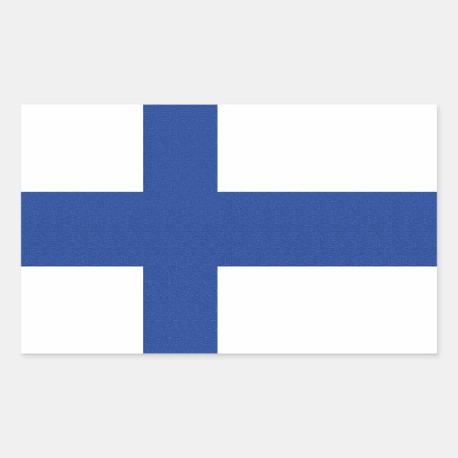 Finnish Flag custom stickers (Front)
