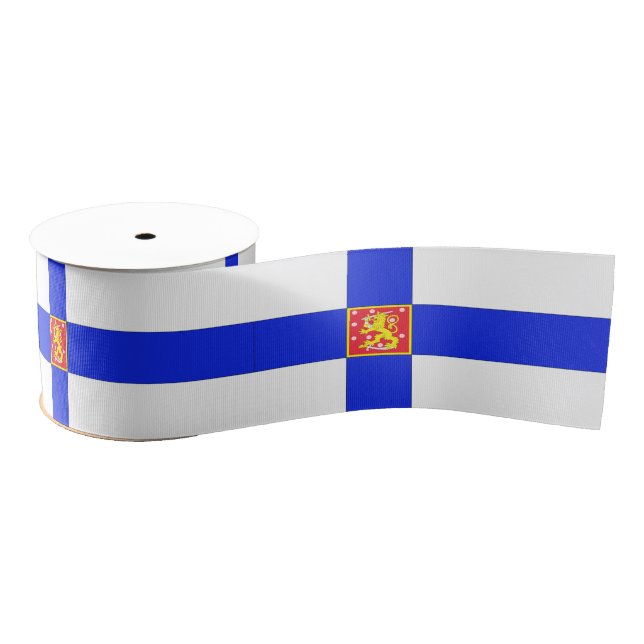 Finnish flag grosgrain ribbon (Spool)