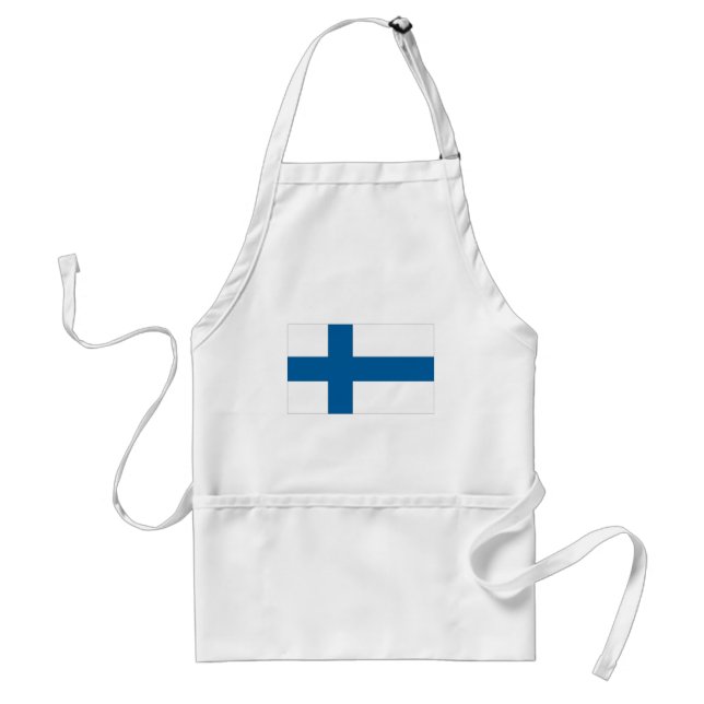 Finnish Flag Standard Apron (Front)