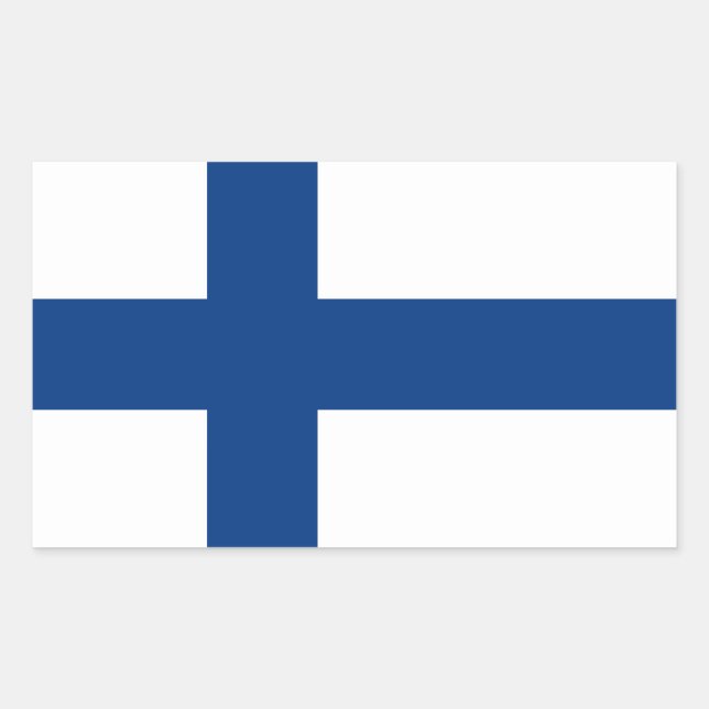 Finnish flag Stickers (Front)