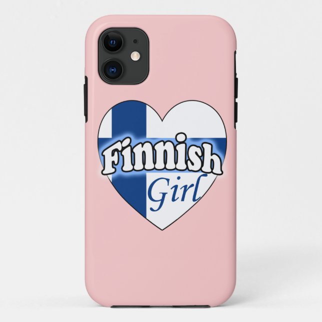 Finnish Girl Case-Mate iPhone Case (Back)