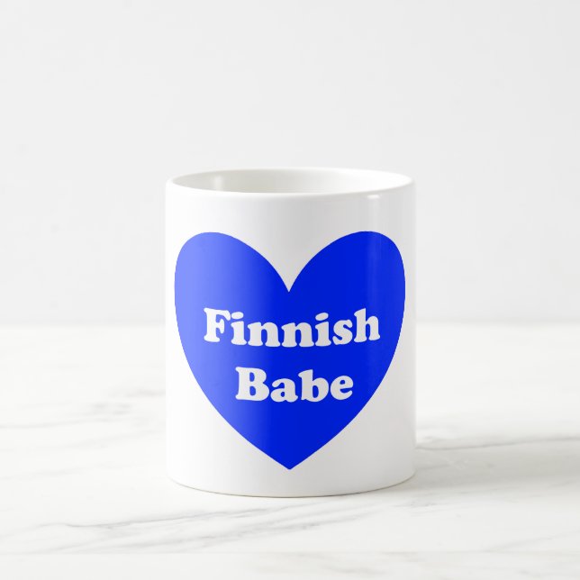Finnish Girl Coffee Mug (Center)