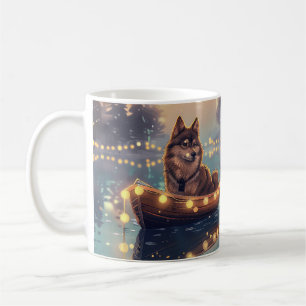 Finnish Lapphund Christmas Festive Voyage Coffee Mug