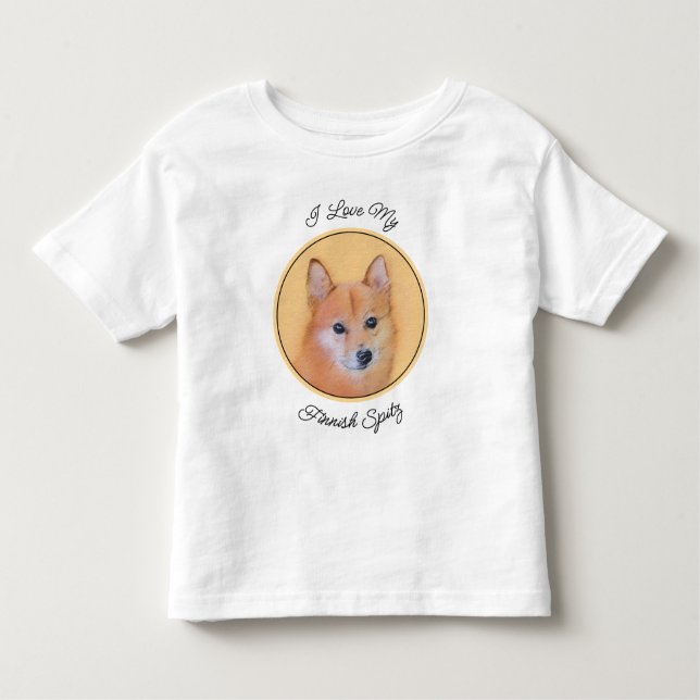Finnish Lapphund,Finnish,Lapphund,Lapinkoira,Suome Toddler T-Shirt (Front)