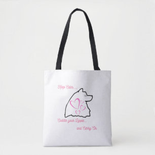 Finnish Lapphund Keep Calm Tote Bag