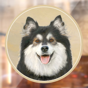 Finnish Lapphund Painting - Cute Original Dog Art