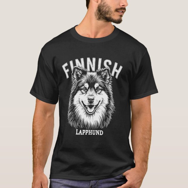 Finnish Lapphund T-Shirt (Front)
