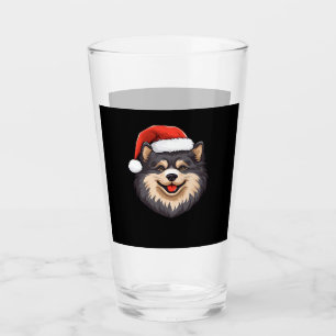 Finnish Lapphund Ugly Sweater Christmas Classic T- Glass