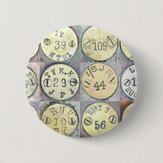 Finnish Mosin-Nagant Stock Disc Button