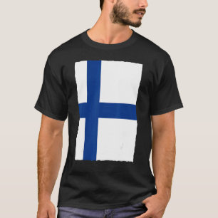 Finnish National Flag Of Finland T-Shirt