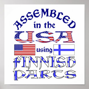 Finnish Parts Poster