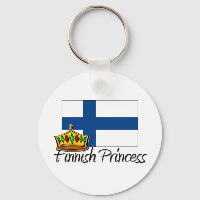 Finnish Princess Key Ring (Front)