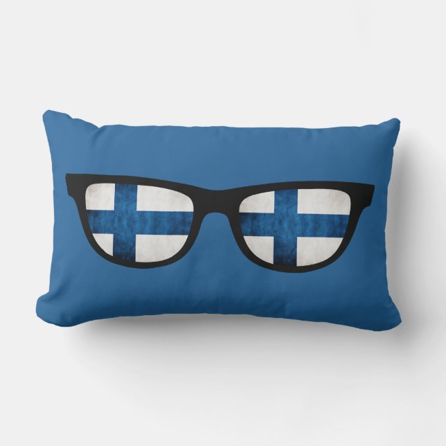 Finnish Shades custom throw pillows (Front)