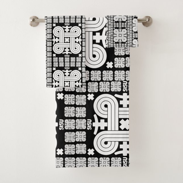 Finnish Sisu Art Bath Towel Set (Insitu)