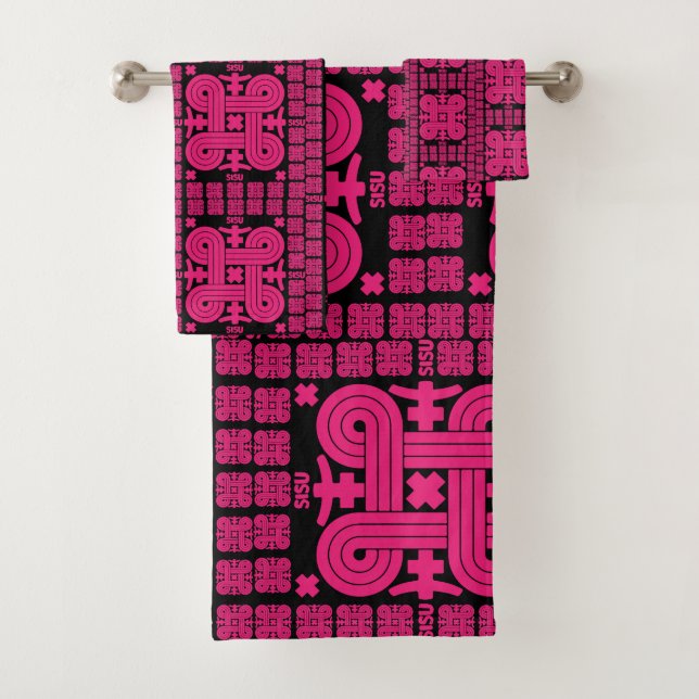 Finnish Sisu Art Bath Towel Set (Insitu)