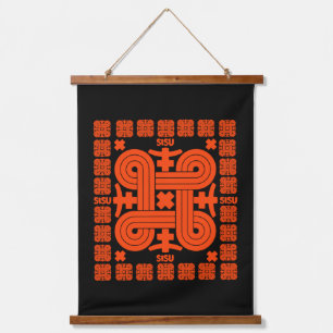 Finnish Sisu Art Hanging Tapestry