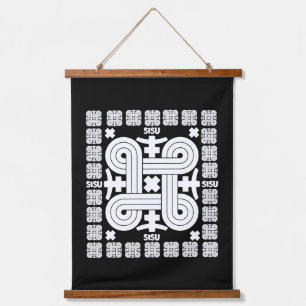 Finnish Sisu Art Hanging Tapestry